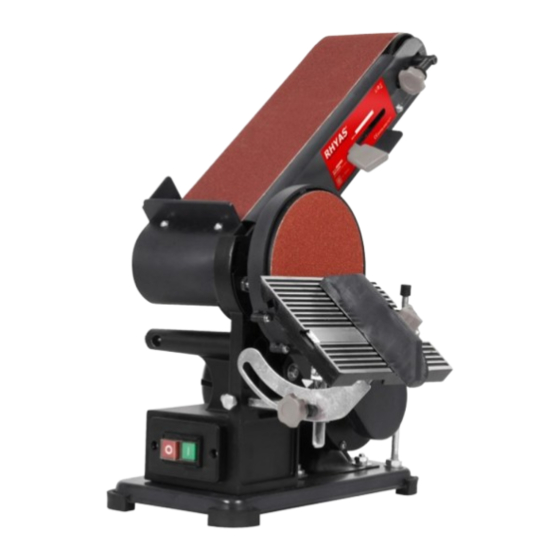 User Manuals: Rhyas BGM4005 Bench Sander