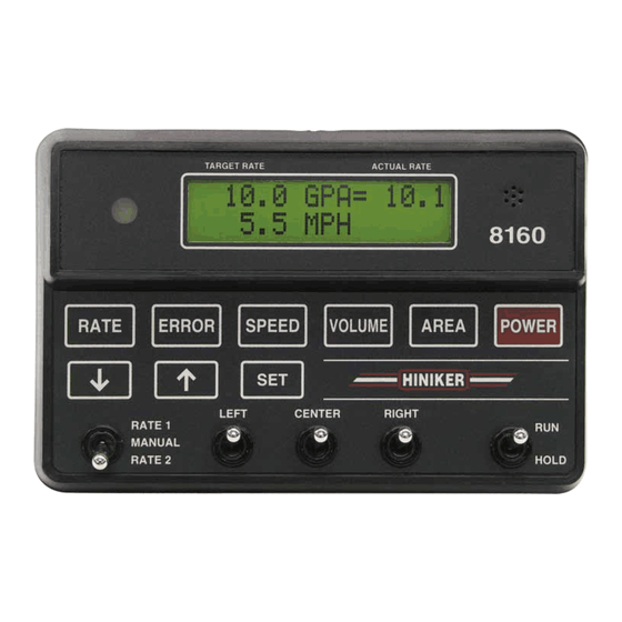 Hiniker 8160 Operator's Manual