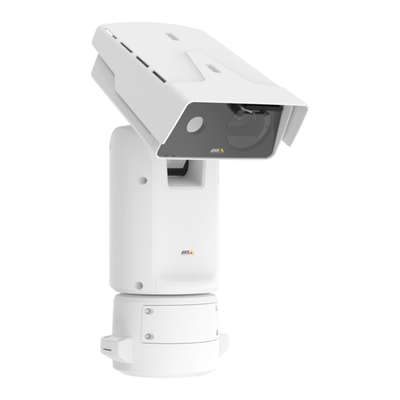 Axis Q8752-E Installation Manual