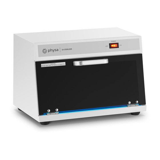 Expondo physa PHY-6UVS-1 Instruction Manual