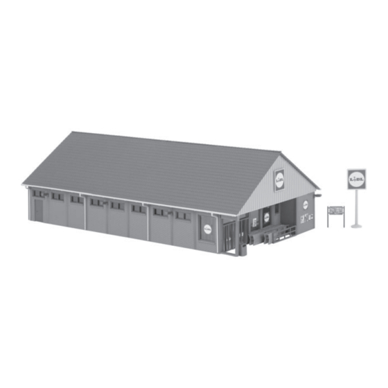 Faller Lidl Supermarket 130615 Assembly Instructions Manual