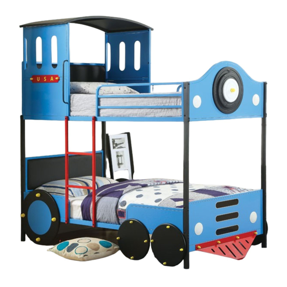 Furniture of America CM-BK1042 Bunk Bed Manuals