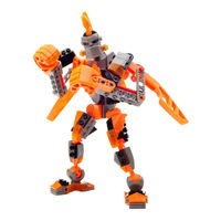 Mega Bloks Kapow! Blok Bots Fighting League PYRO 94203 Instructions Manual