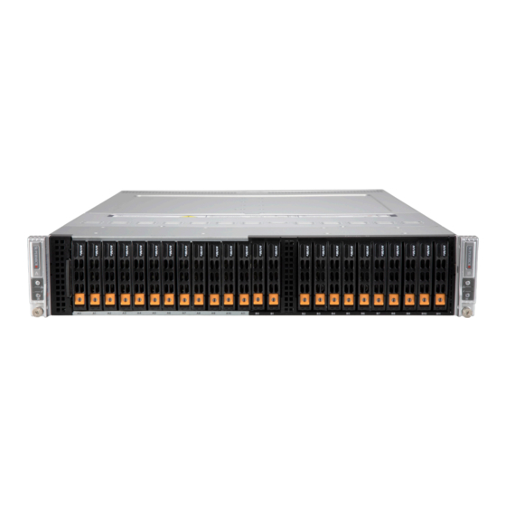Supermicro SuperServer SYS-221BT-DNTR Manuals
