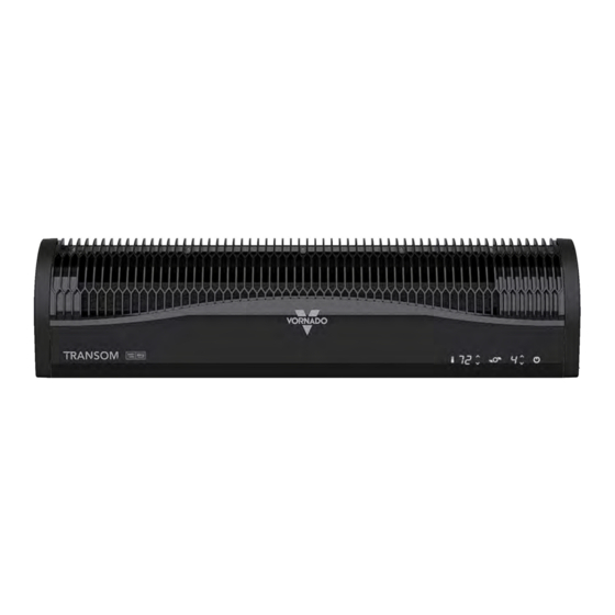 Vornado TRANSOM AE Owner's Manual