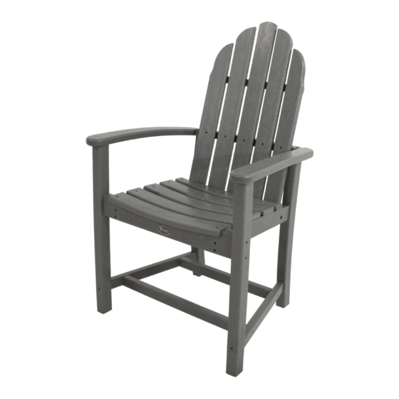 TREX Outdoor Furniture TXNCT3772 Assembly Instructions