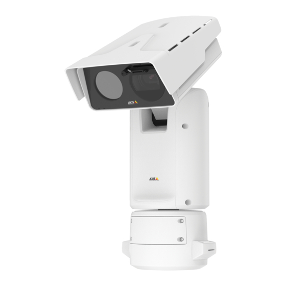 Axis Q8752-E User Manual
