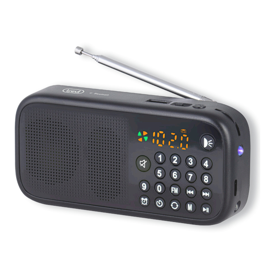 Trevi DR 7F40 BT Portable Wireless Radio Manuals