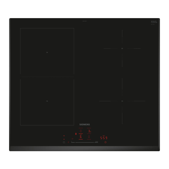 Siemens Iq500 ED HSB Series Information For Use