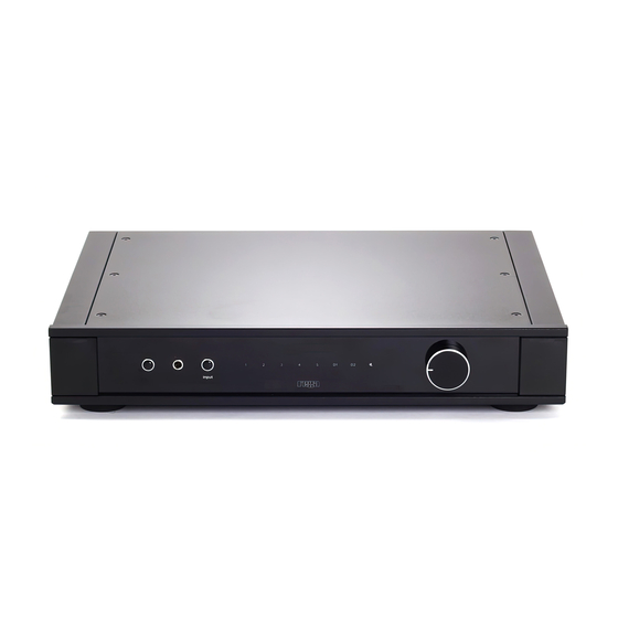 Rega ELEX MK4 User Manual