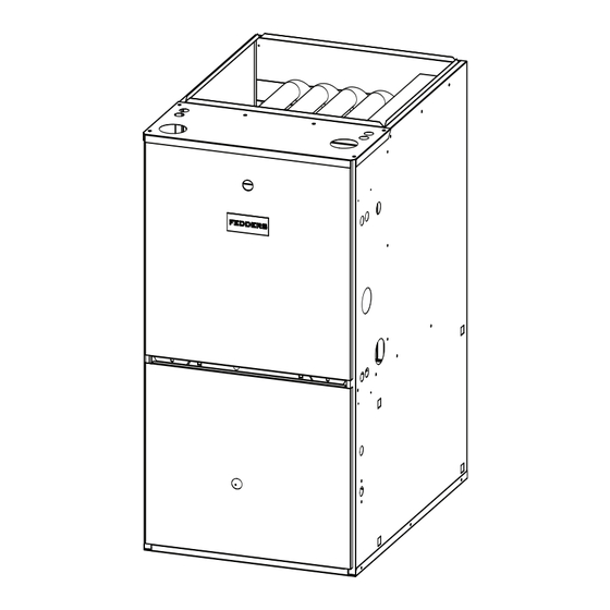 Fedders FV95A054 Installating And Operation Manual