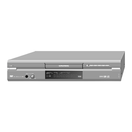Grundig GDV 120 User Manual