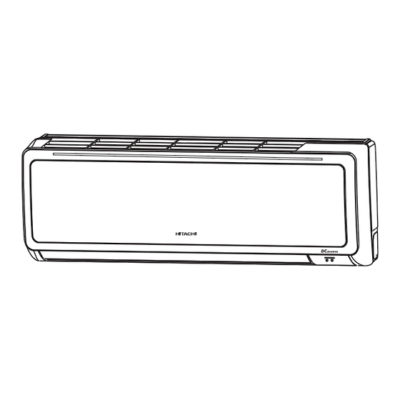 Hitachi RAC-X10HAK Instruction Manual