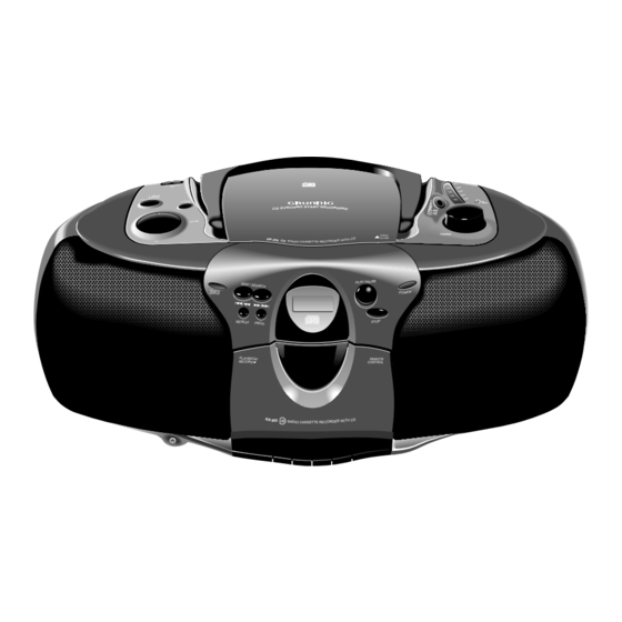 Grundig RR 620 CD Service Manual