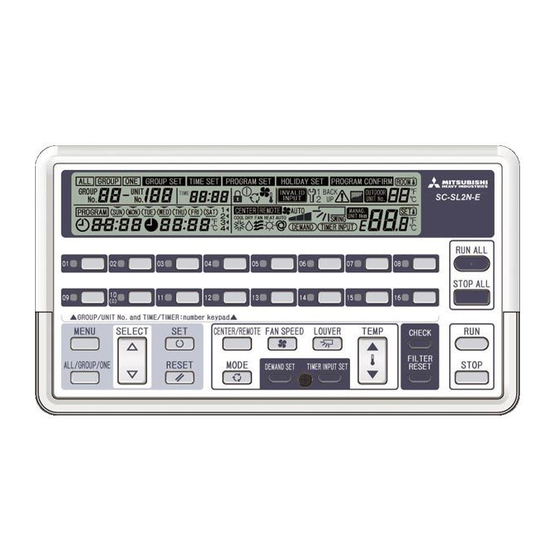 Mitsubishi Heavy Industries SC-SL2NA-E Technical Manual