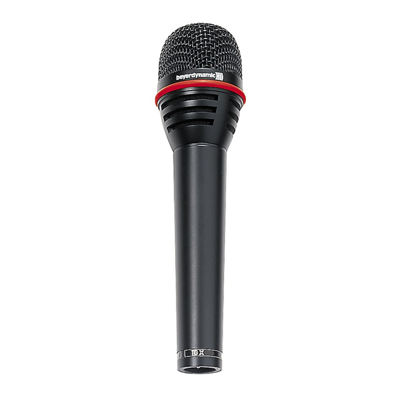 Beyerdynamic TG-X 80 Product Information