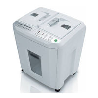 Ideal SHREDCAT 8280 CC Operating Instructions Manual