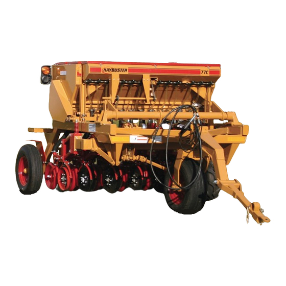 Duratech HAYBUSTER 77C DRILL Operating Instructions And Parts Manual