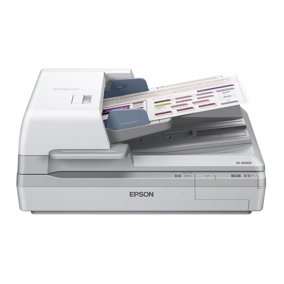 Epson DS-60000 User Manual