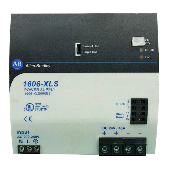 Rockwell Automation 1606-XLS960EE Instruction Manual