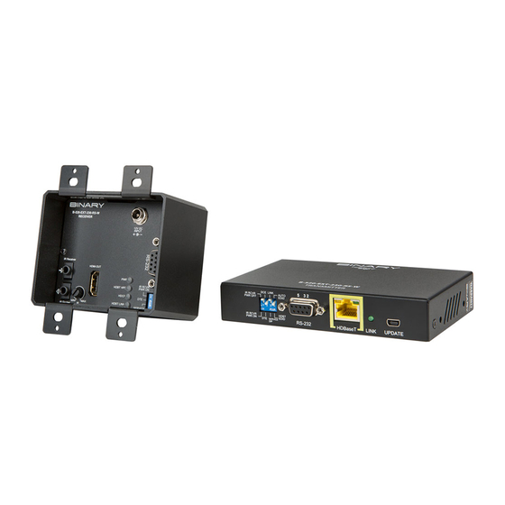 Binary B-520-EXT-230-RS-W Installation Manual