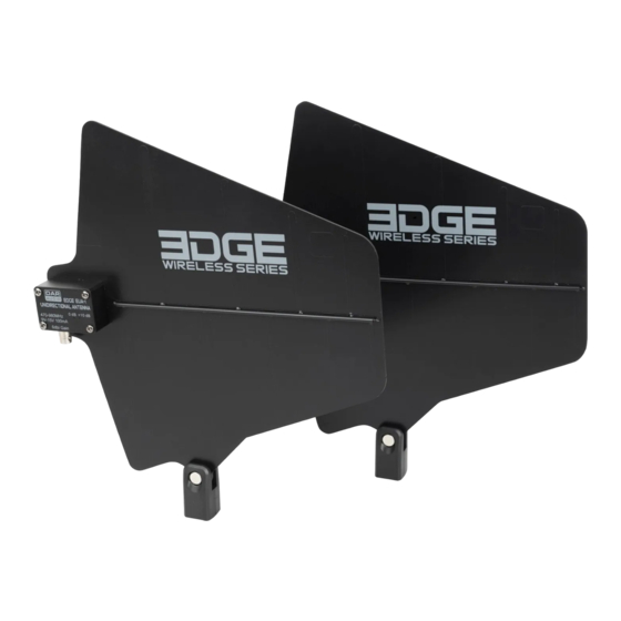 DAPAudio EDGE EUA-1 Manuals