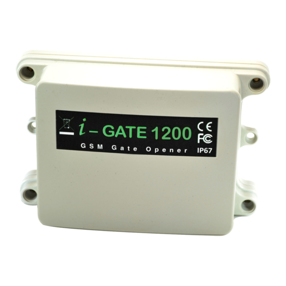 Rotech iGate 1200 Quick Start Manual