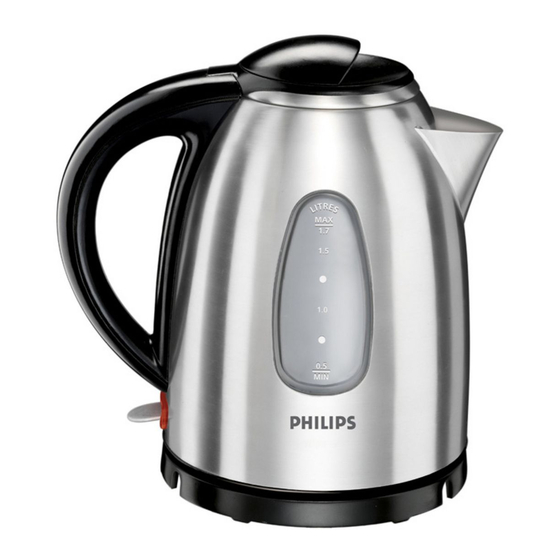 Philips HD4665/20 Electric Kettle Manuals