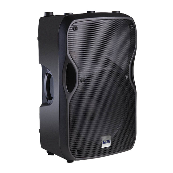 Alto Professional TRUESONIC TS112 Quick Start Manual