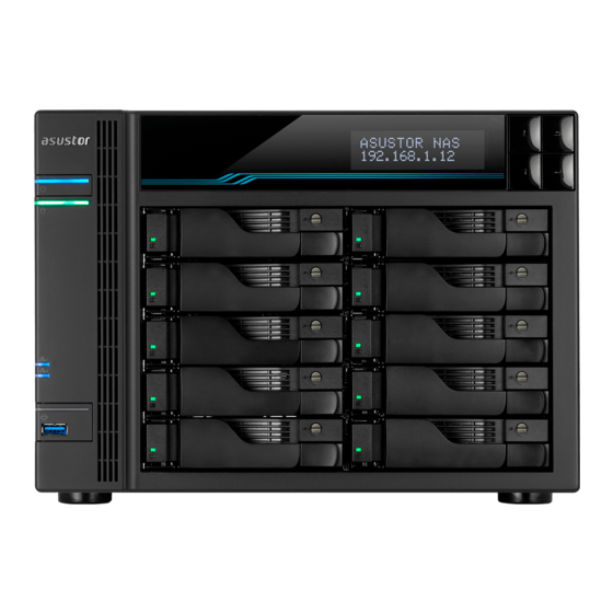 ASUSTOR AS6510T Installation Manual