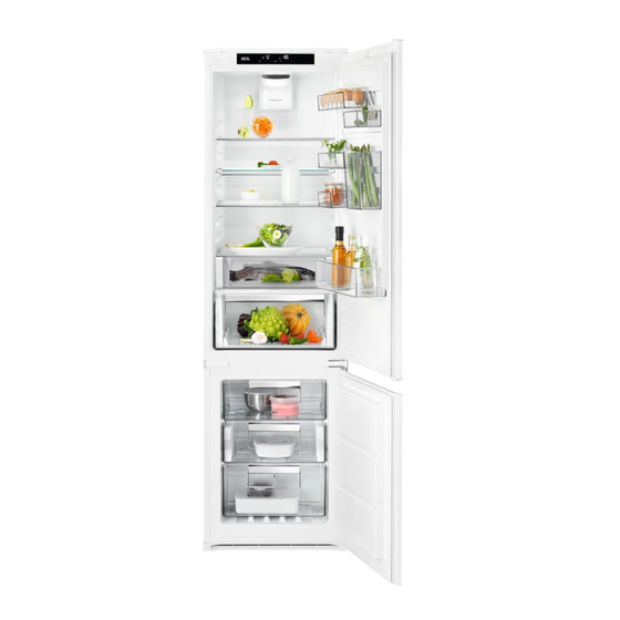 AEG SCE81925TS Integrated Fridge Freezer Manuals