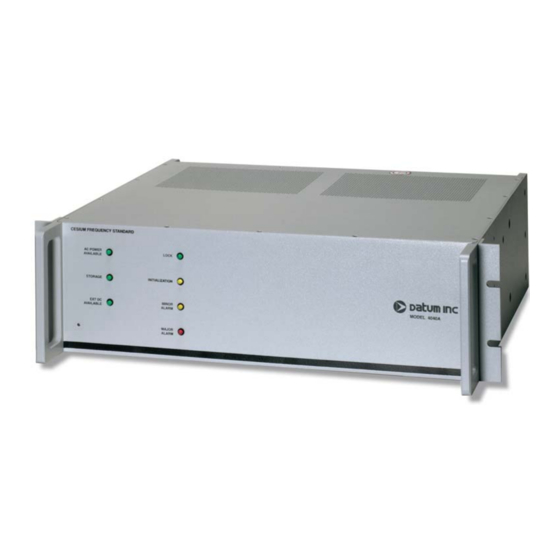 Datum 4040B Operating Manual