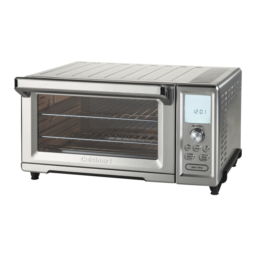 Cuisinart TOB-260 Chef's Convection Toaster Oven Manual
