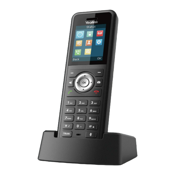 Yealink W59R Quick User Manual