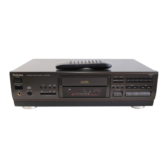 Technics SL-PS740A Service Manual