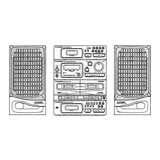 Pioneer S-P240 Operating Instructions Manual