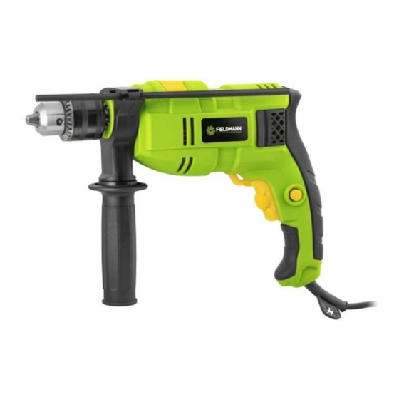 Fieldmann FDV 200711-E Manual