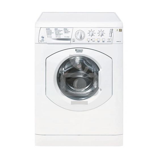 Hotpoint Ariston ARXXL 85 Instructions For Use Manual