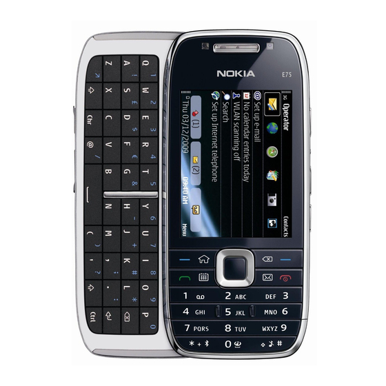 Nokia E75 User Manual