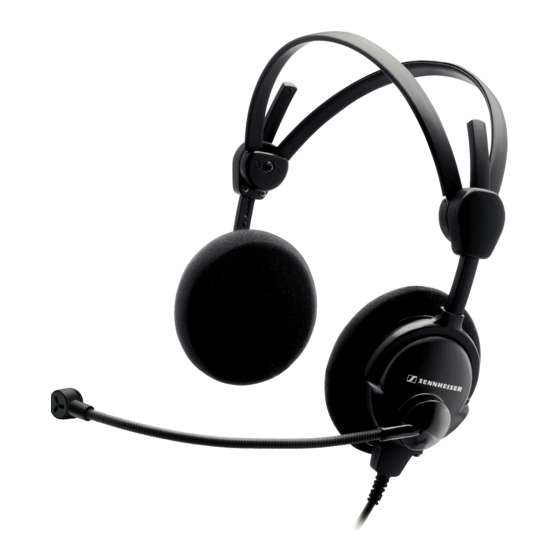 Sennheiser HMD 46-31 Service Manual