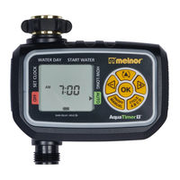 Melnor AquaTimer 1 76015 User Instructions