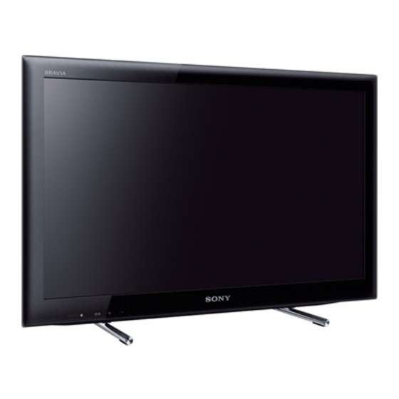 Sony BRAVIA KDL-26EX555 LCD TV Manuals