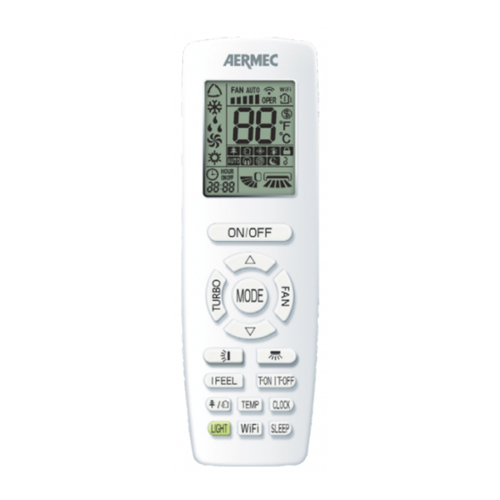 AERMEC WLRC30 User Manual