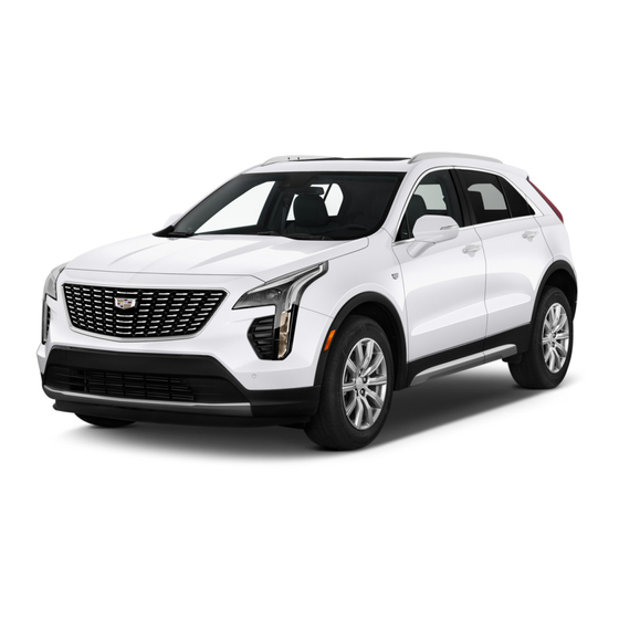 Cadillac XT4 2023 Owner's Manual
