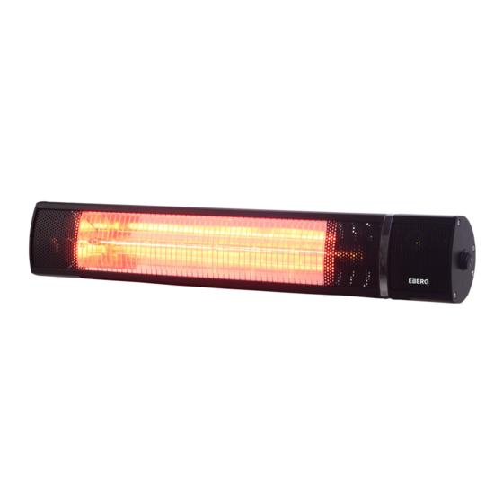 Eberg IXU 2000 Infrared Heater Manuals