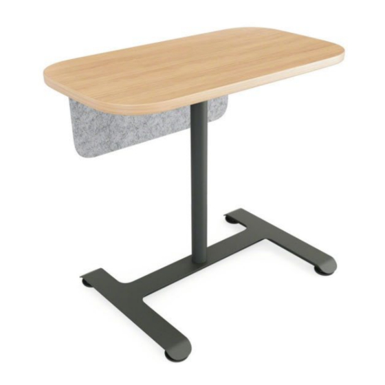 Steelcase Flex Single Table Quick Manual