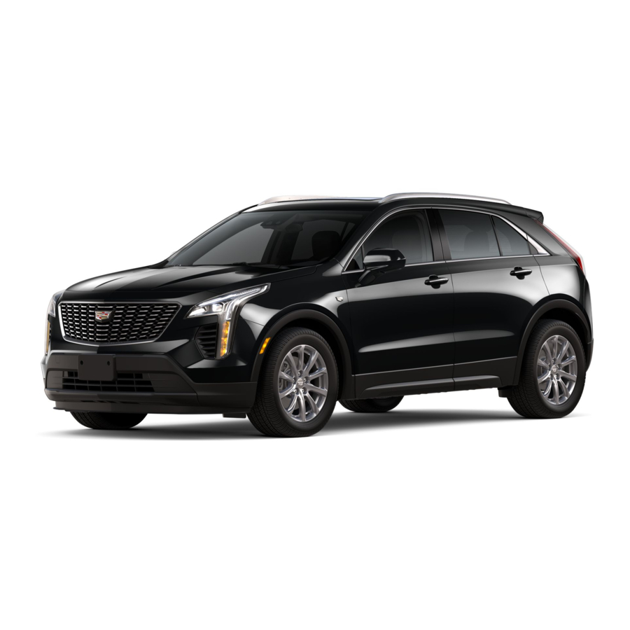 Cadillac XT4 2023 Manual