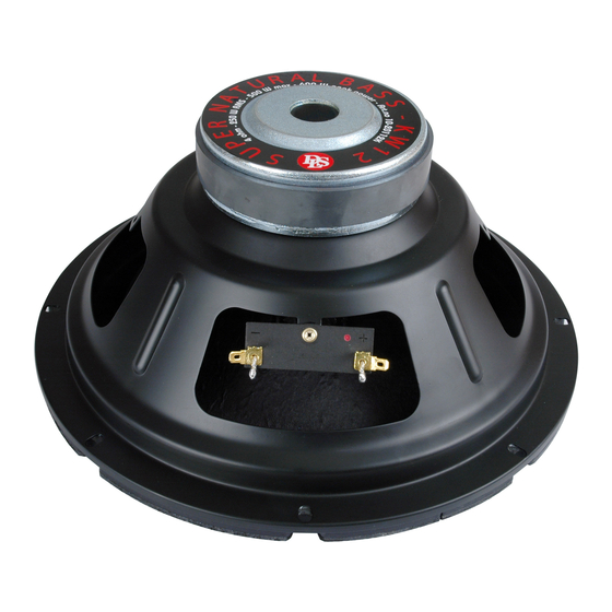 DLS Performance KW10 User Manual
