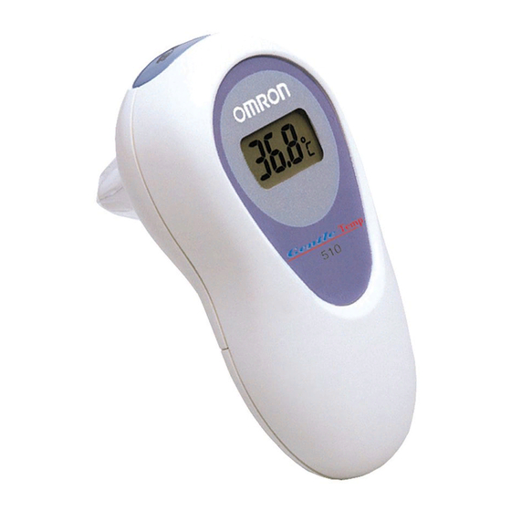Omron GentleTemp 510 Gebrauchsanweisung