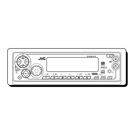 JVC GET0125-001A Instructions Manual